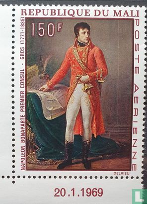 Schilderij van de tweehonderdste verjaardag van Napoleon