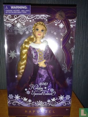 Disney 'Tangled' - Rapunzel 2021 Holiday Special Edition doll - Afbeelding 1