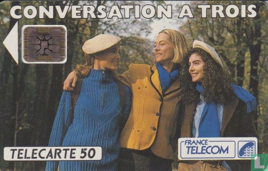 Conversation à trois - Image 1