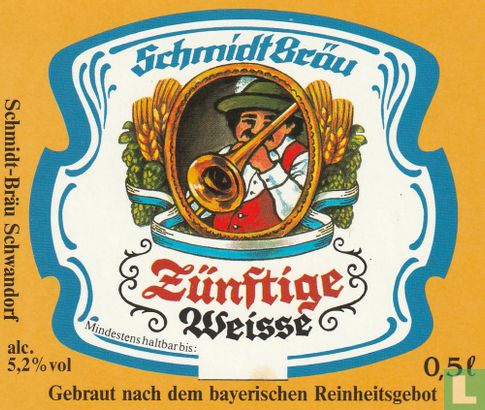 Schmidt-Bräu Zünftige Weisse