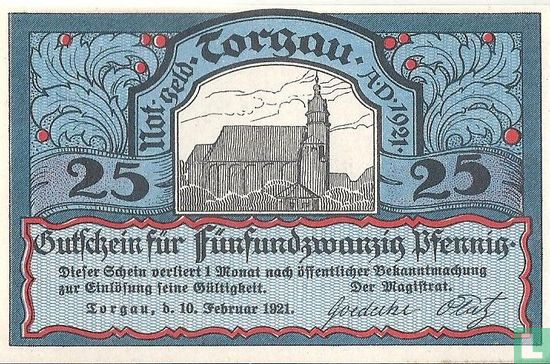 Torgau 25 Pfennig - Afbeelding 1