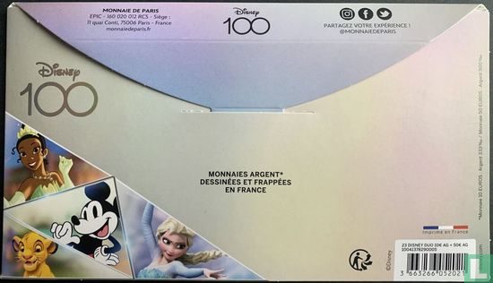 Frankreich Kombination Set 2023 "100 years of Disney" - Bild 4