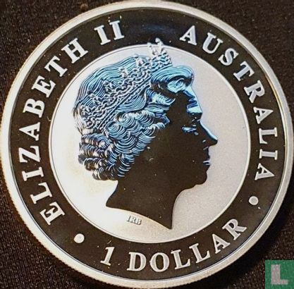 Australië 1 dollar 2018 "Australian wedge-tailed eagle" - Afbeelding 2