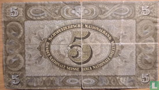 Suisse 5 francs - Image 2
