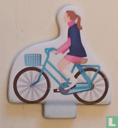 Meisje op fiets - Bild 2
