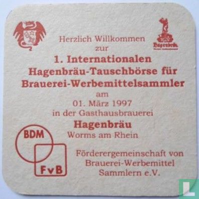 1. Internationalen Hagenbräu-Tauschbörse - Image 1