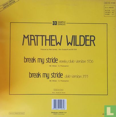 Break My Stride - Bild 2