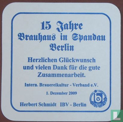 15 Jahre Brauhaus in Spandau - Image 1