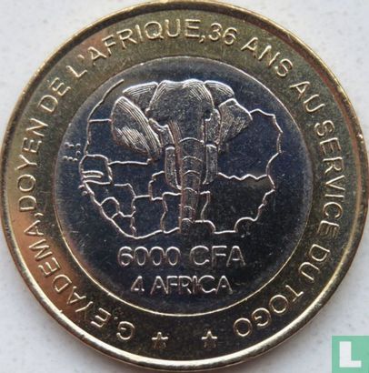Togo 6000 CFA 2003 - Bild 1