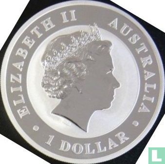 Australië 1 dollar 2011 (kleurloos - met privy merk) "Koala" - Afbeelding 2