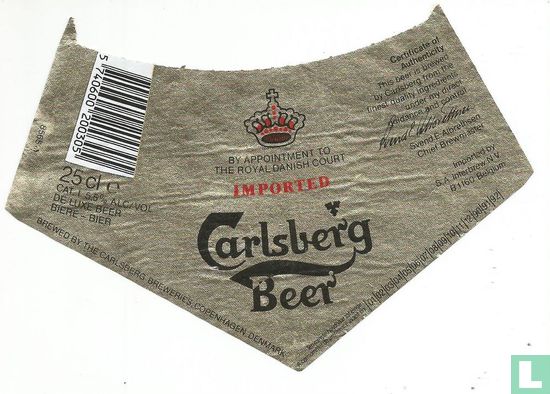 Carlsberg imported