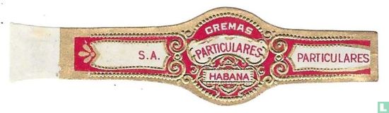 Cremas Particulares Habana - Particulares - S.A. - Image 1