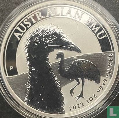 Australië 1 dollar 2022 "Australian emu" - Afbeelding 1