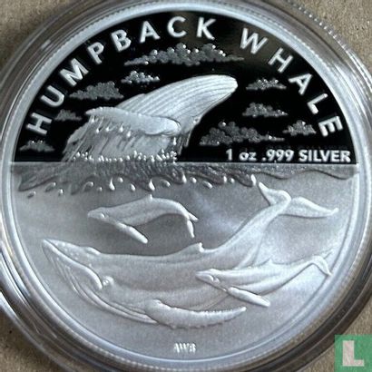 Australië 1 dollar 2023 "Humpback whale" - Afbeelding 2