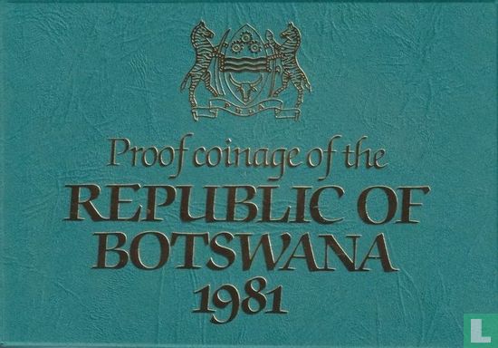 Botswana mint set 1981 (PROOF) - Image 1