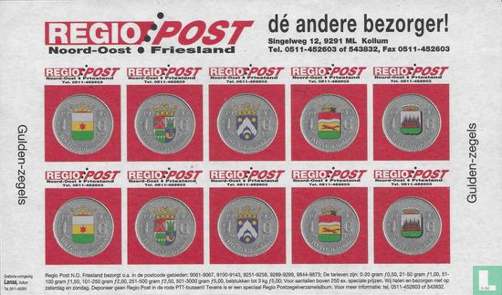 Gulden Briefmarken