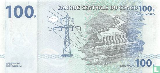 Congo 100 Francs - Afbeelding 2
