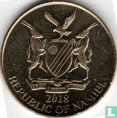 Namibia 1 dollar 2018 - Image 1