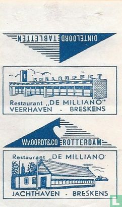 Restaurant "De Millano"