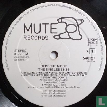 Singles 81-85 - Afbeelding 3
