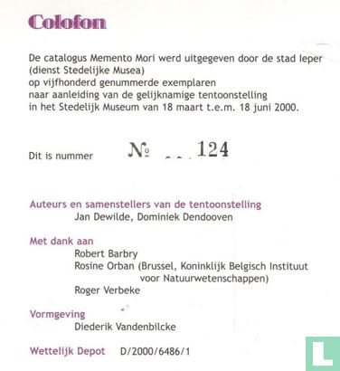 Memento Mori - Afbeelding 3