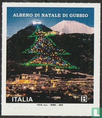 Gubbio-Weihnachtsbaum