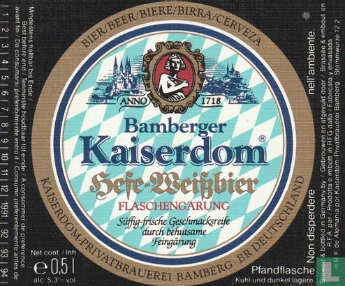 Kaiserdom hefe-Weissbier