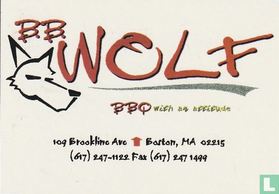 B.B. Wolf, Boston  - Image 1