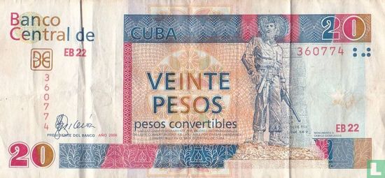 Cuba 20 pesos - Image 1