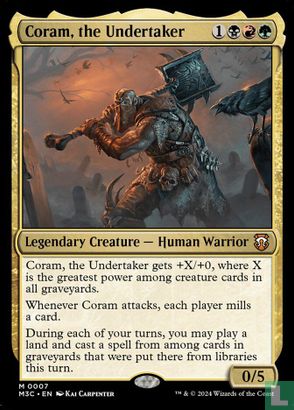 Coram, the Undertaker - Afbeelding 1