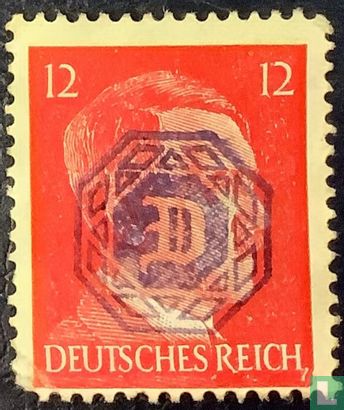 Hitler [Overprint D]