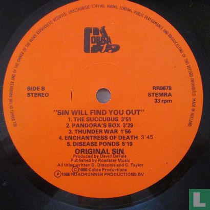 Sin Will Find You Out - Image 4