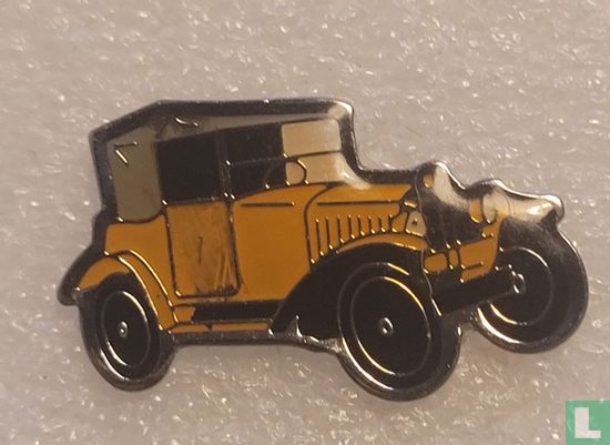 Oldtimer [geel-zwart]