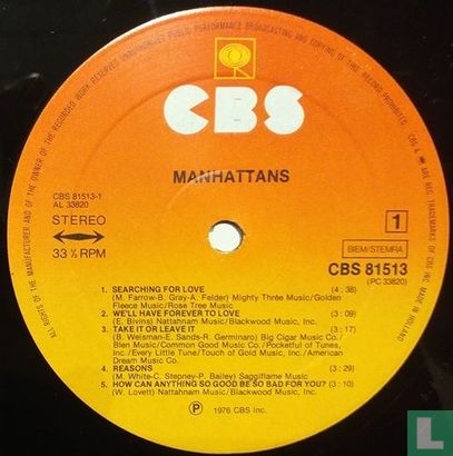 Manhattans - Afbeelding 3