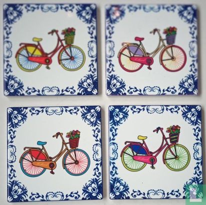 Gele damesfiets - Afbeelding 2