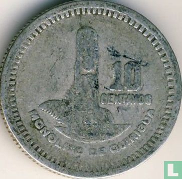 Guatemala 10 Centavo 1953 - Bild 2