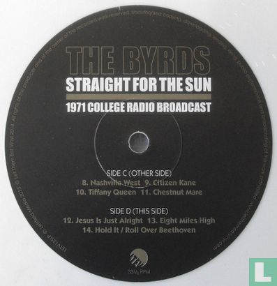Straight for the Sun (1971 College Radio Broadcast) - Afbeelding 5