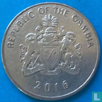 The Gambia 50 bututs 2016 - Image 1