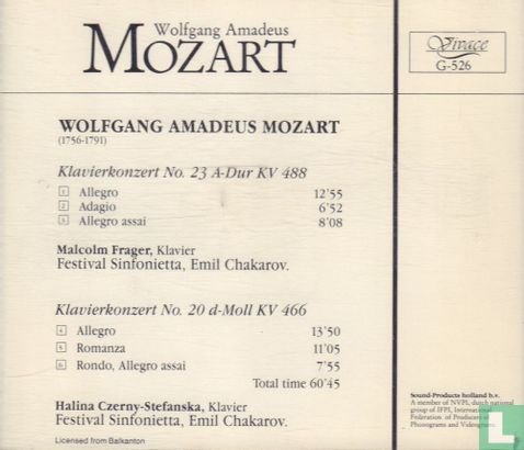 Mozart Klavierkonzerte d-Moll KV 466 - Afbeelding 2