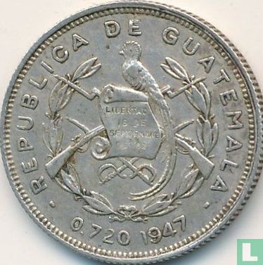 Guatemala 10 Centavo 1947 (Typ 2) - Bild 1