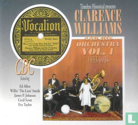 Clarence Williams and His Orchestra Vol.1 1933-1934 - Image 1