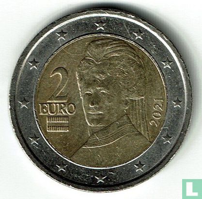 Oostenrijk 2 euro 2021 - Afbeelding 1