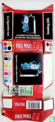 Pall Mall La cigarette est une drogue qui crée une forte dépendance.
