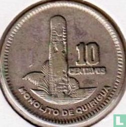 Guatemala 10 Centavo 1958 (Typ 2 - Wendeprägung) - Bild 2