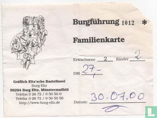 Burg Eltz [Familiekaart]