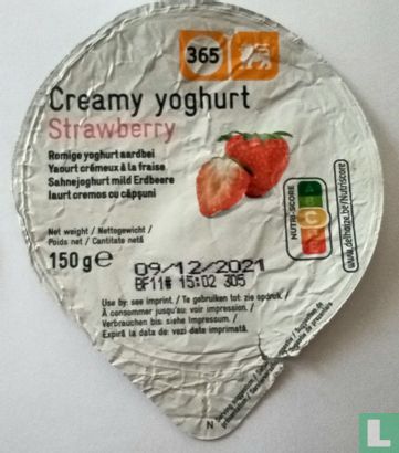 Delhaize 365.yaourt  fraises 150g