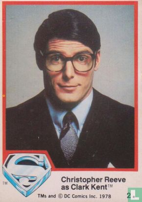 Christopher Reeve As Clark Kent 