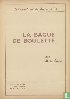 La bague de Boulette  - Afbeelding 3