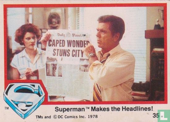 Superman Makes the Headlines!