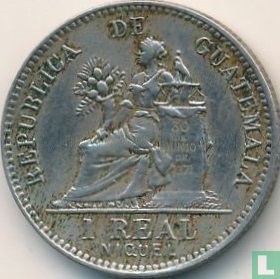 Guatemala 1 real 1911 - Image 2